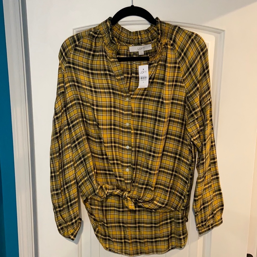 NWT LOFT flannel